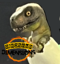 "Dinosaur Dimensions" Raptor puppet