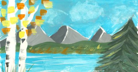 U Make: Fall Landscape Painting