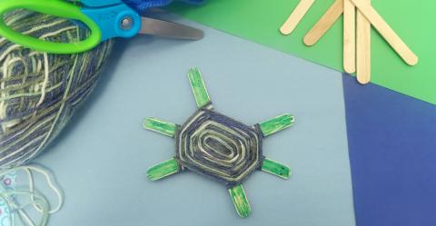 U Make: Turtle Weaving