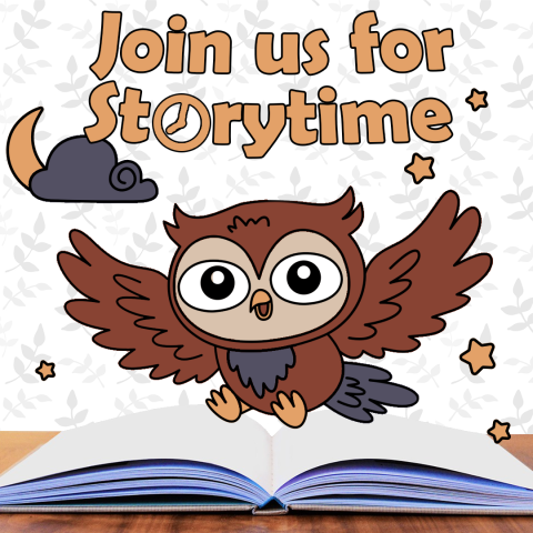 October Storytime Owl