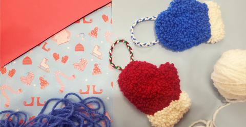 Punch Needle Ornaments