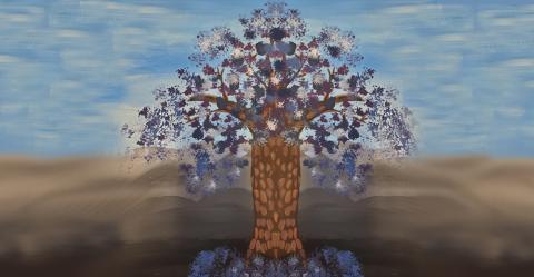 U Make: Flowering Tree Painting