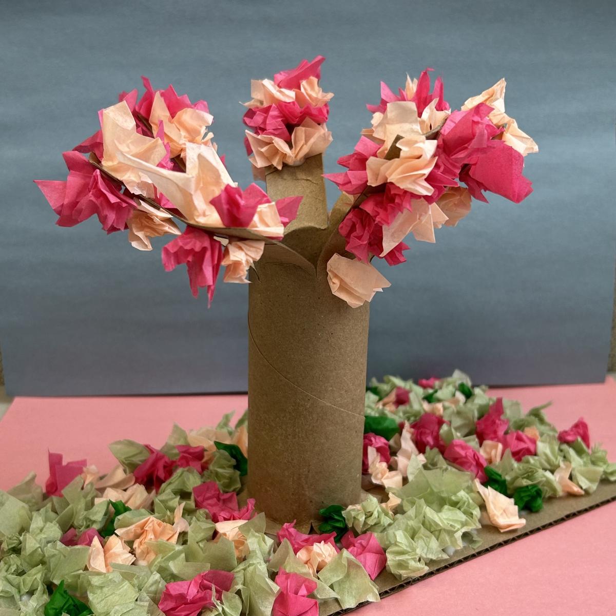 Cherry blossom craft