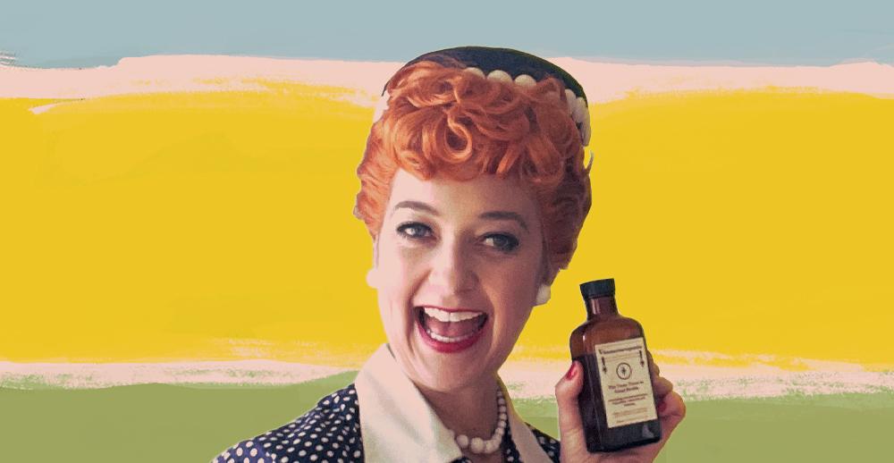 Lucille Ball Portrayed Live