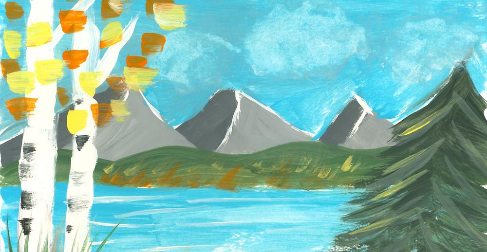 U Make: Fall Landscape Painting