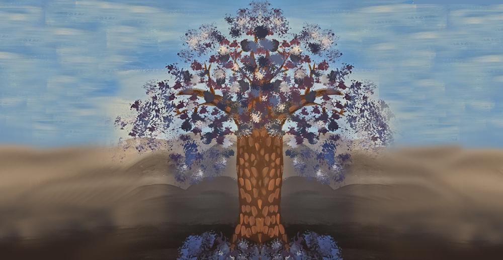 U Make: Flowering Tree Painting